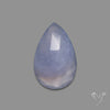 Rose Cut Blue Chalcedony
