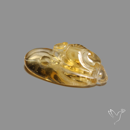 Citrine Carving