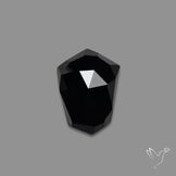 Rose Cut Black Spinel