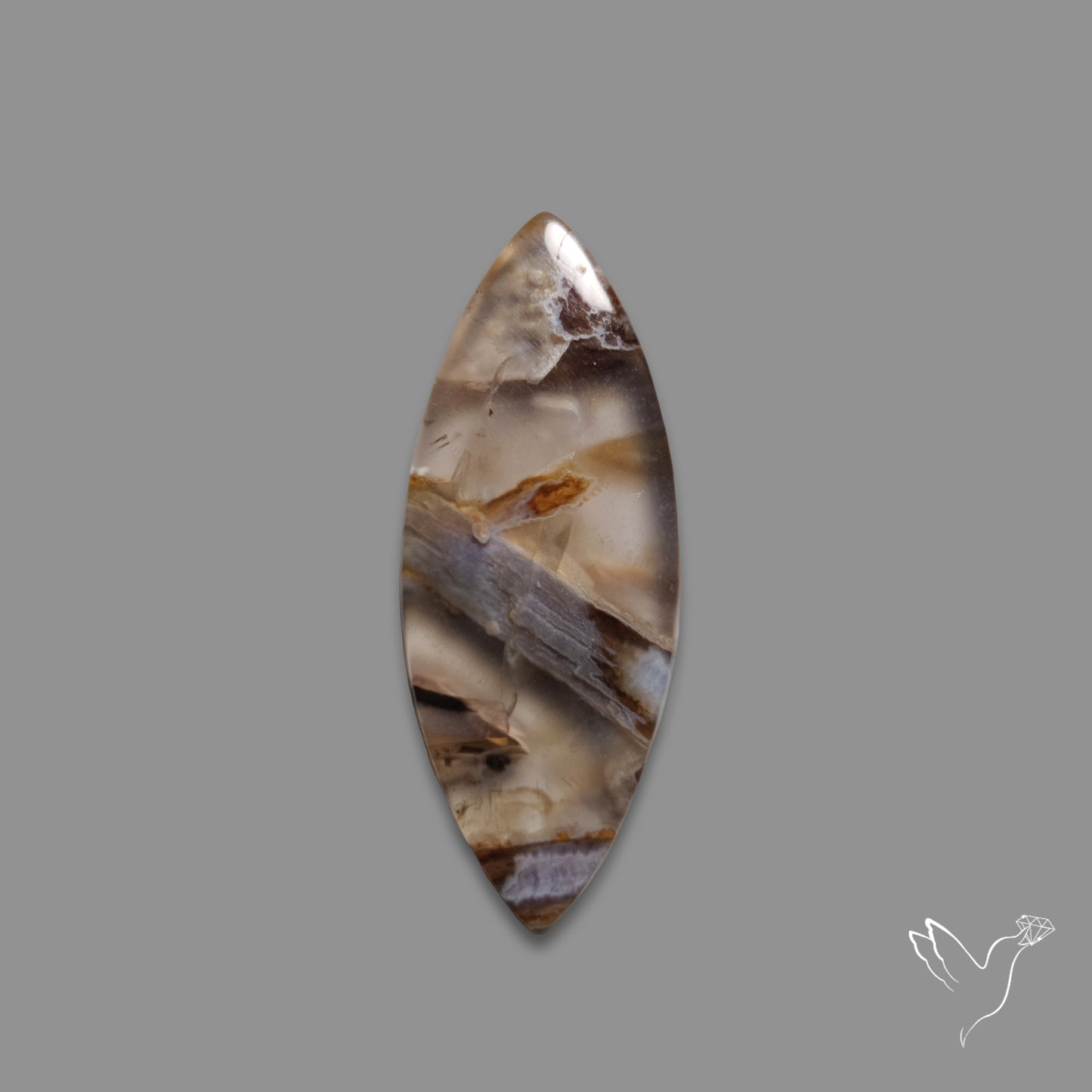 Turkish Tube Agate Cabochon