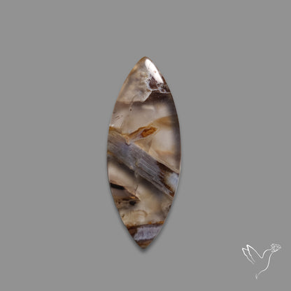 Turkish Tube Agate Cabochon