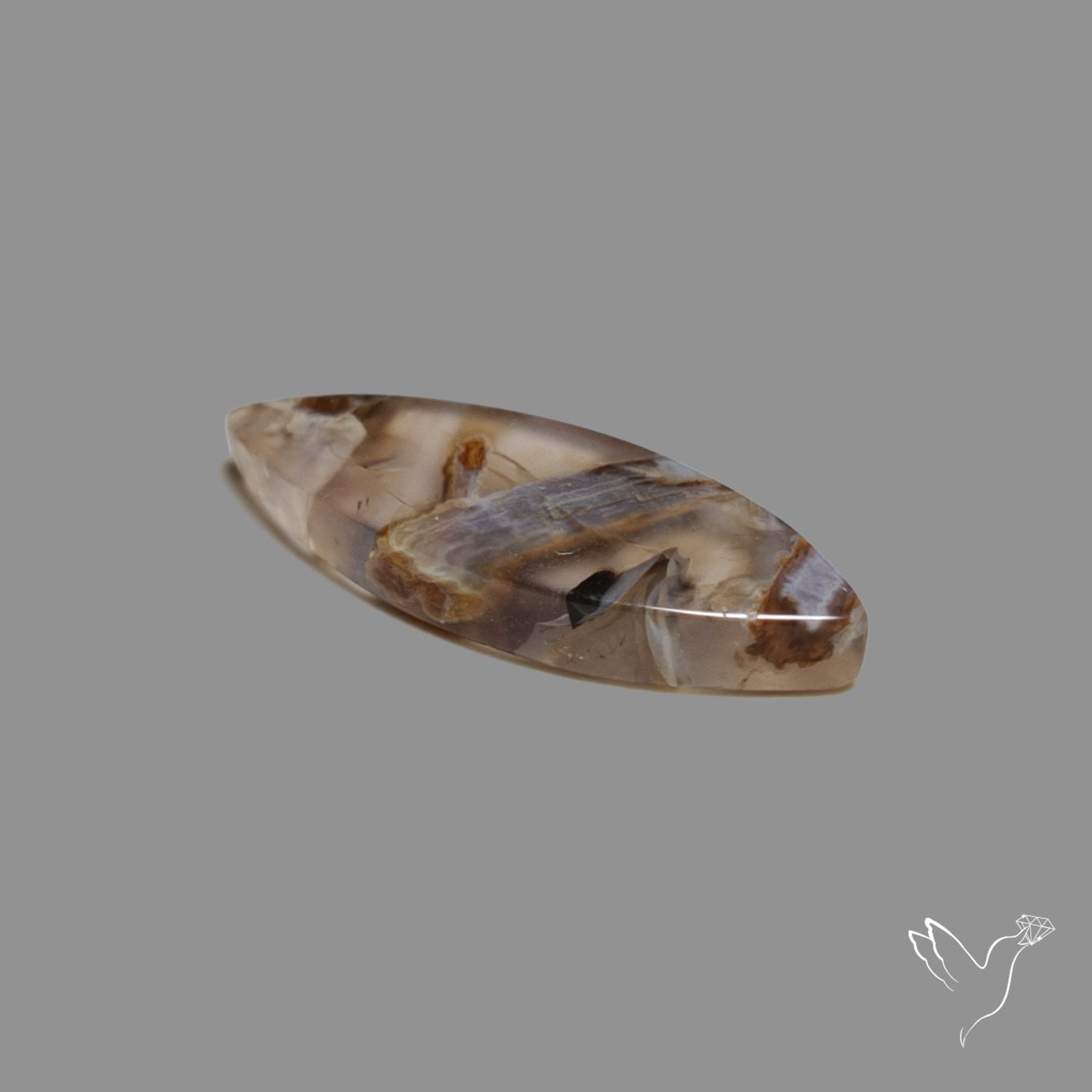 Turkish Tube Agate Cabochon