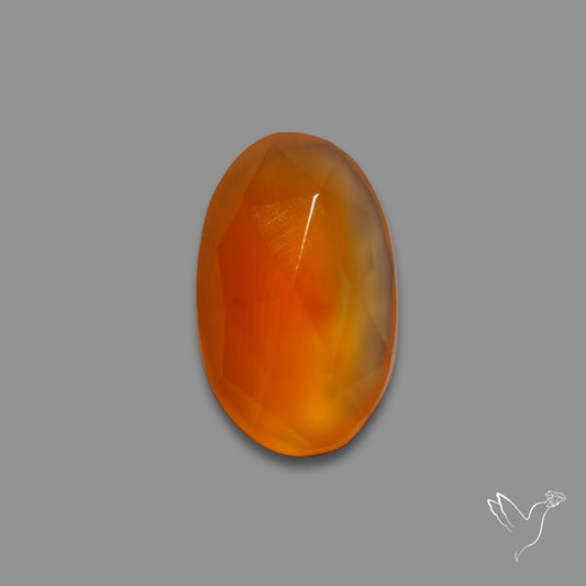 Rose Cut Carnelian Agate