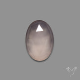 Rose Cut Lavender Chalcedony
