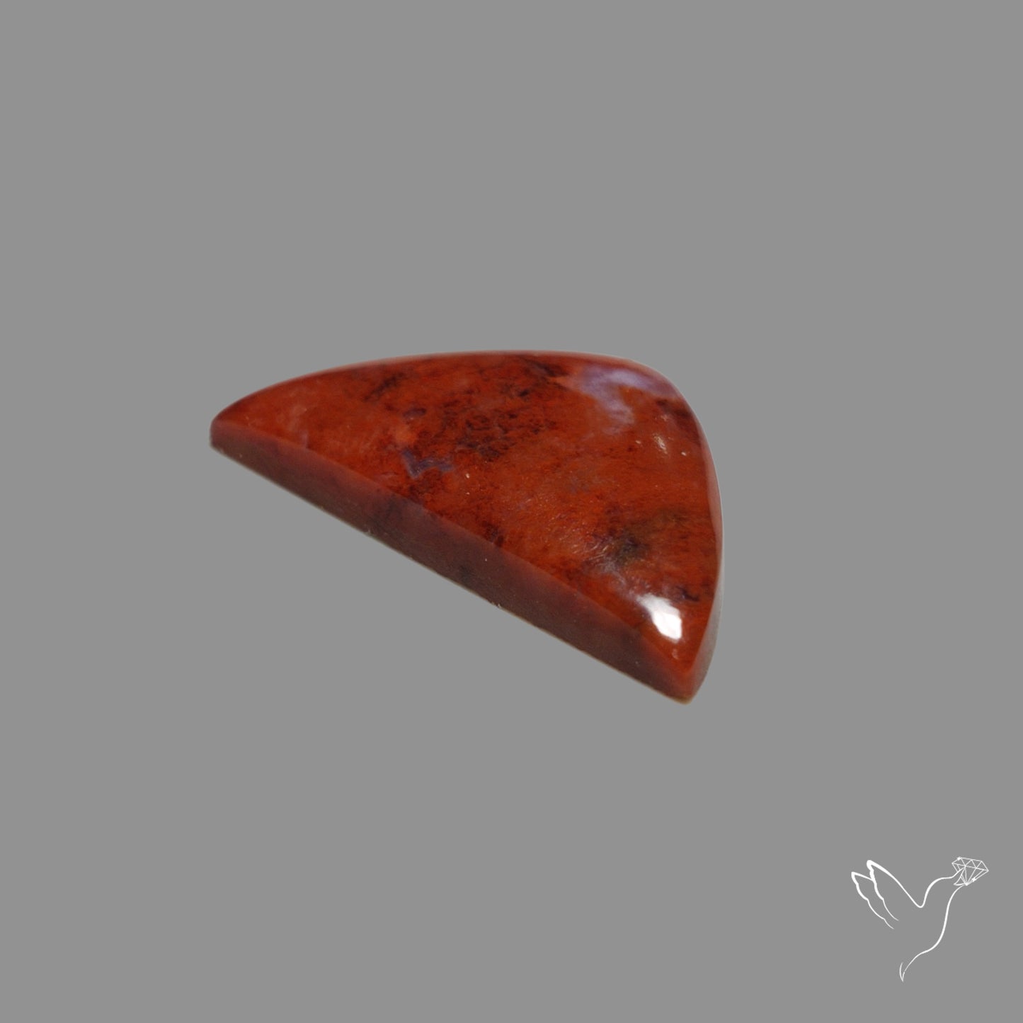 Red Petrified Wood Cabochon
