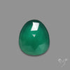 Rose Cut Chrome Chalcedony