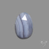 Rose Cut Blue Lace Agate