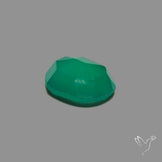 Rose Cut Chrome Chalcedony