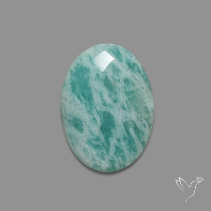 Rose Cut Peruvian Amazonite