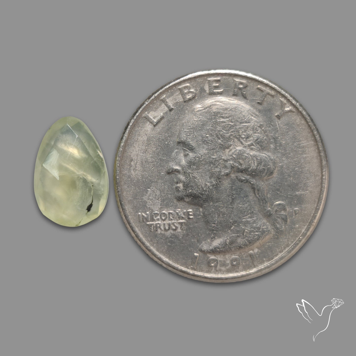 Rose Cut Prehnite