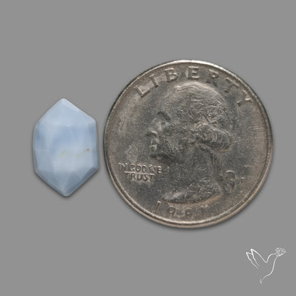 Rose Cut Owyhee Blue Opal