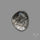Rose Cut Black Tourmalinated Quartz
