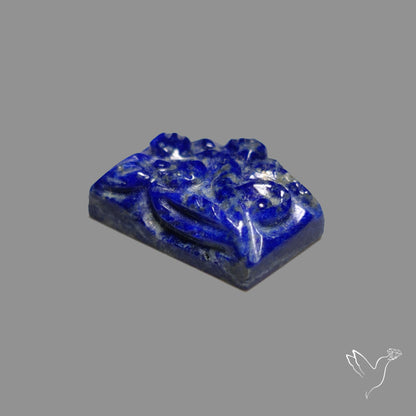 Lapis Lazuli Mughal Carving