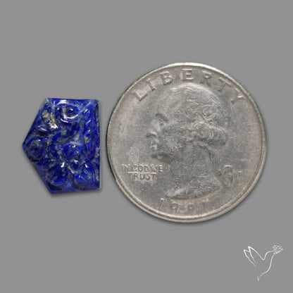 Lapis Lazuli Mughal Carving