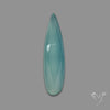 Rose Cut Aqua Chalcedony