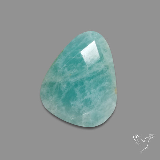 Rose Cut Peruvian Amazonite