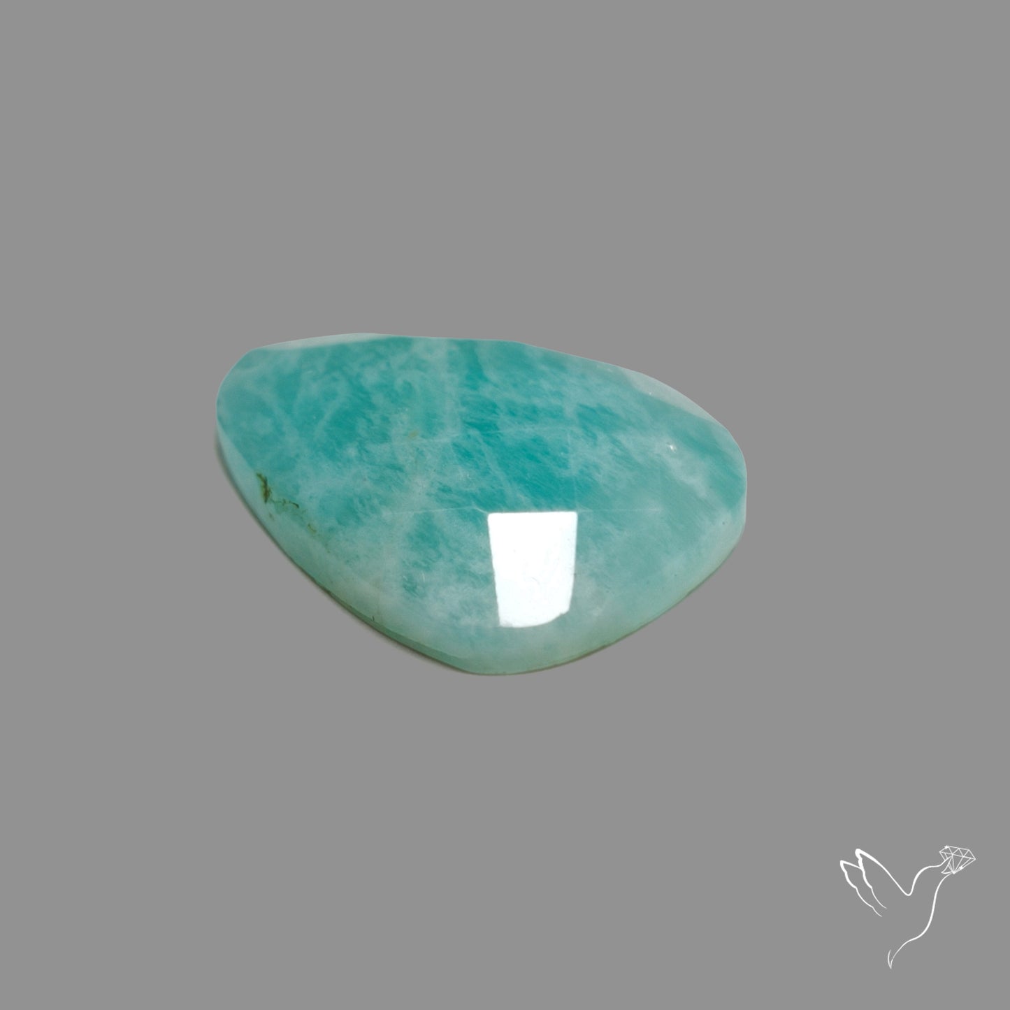 Rose Cut Peruvian Amazonite