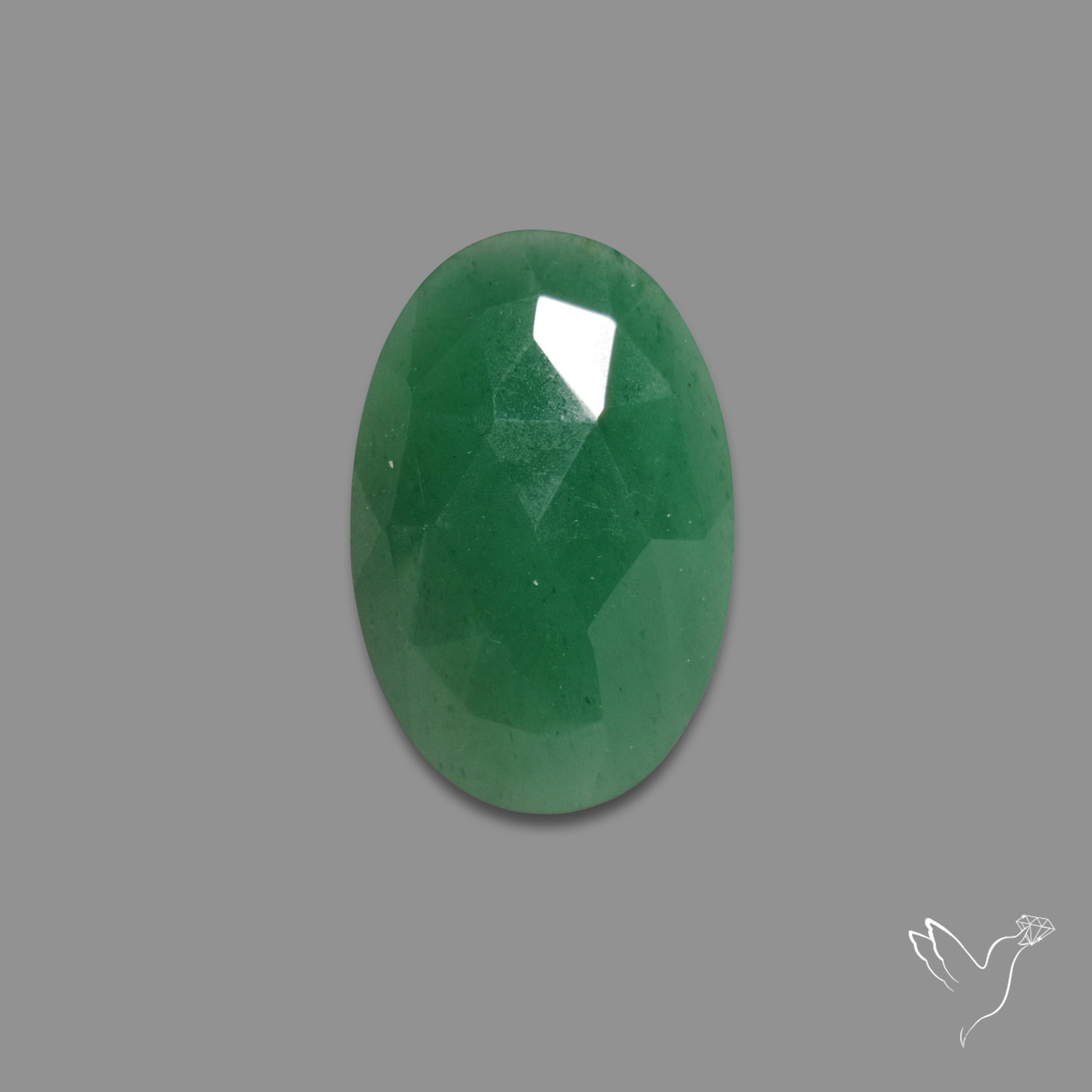 Rose Cut Green Aventurine