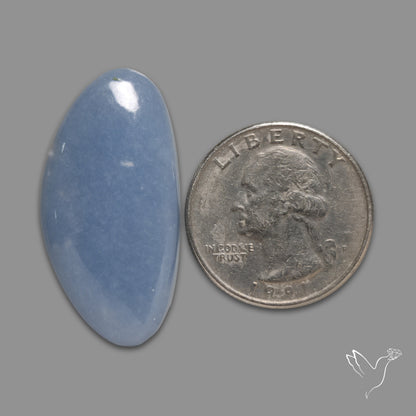 Blue Chalcedony Cabochon