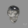 Black Tourmalinated Quartz Skelton Face