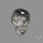 Black Tourmalinated Quartz Skelton Face