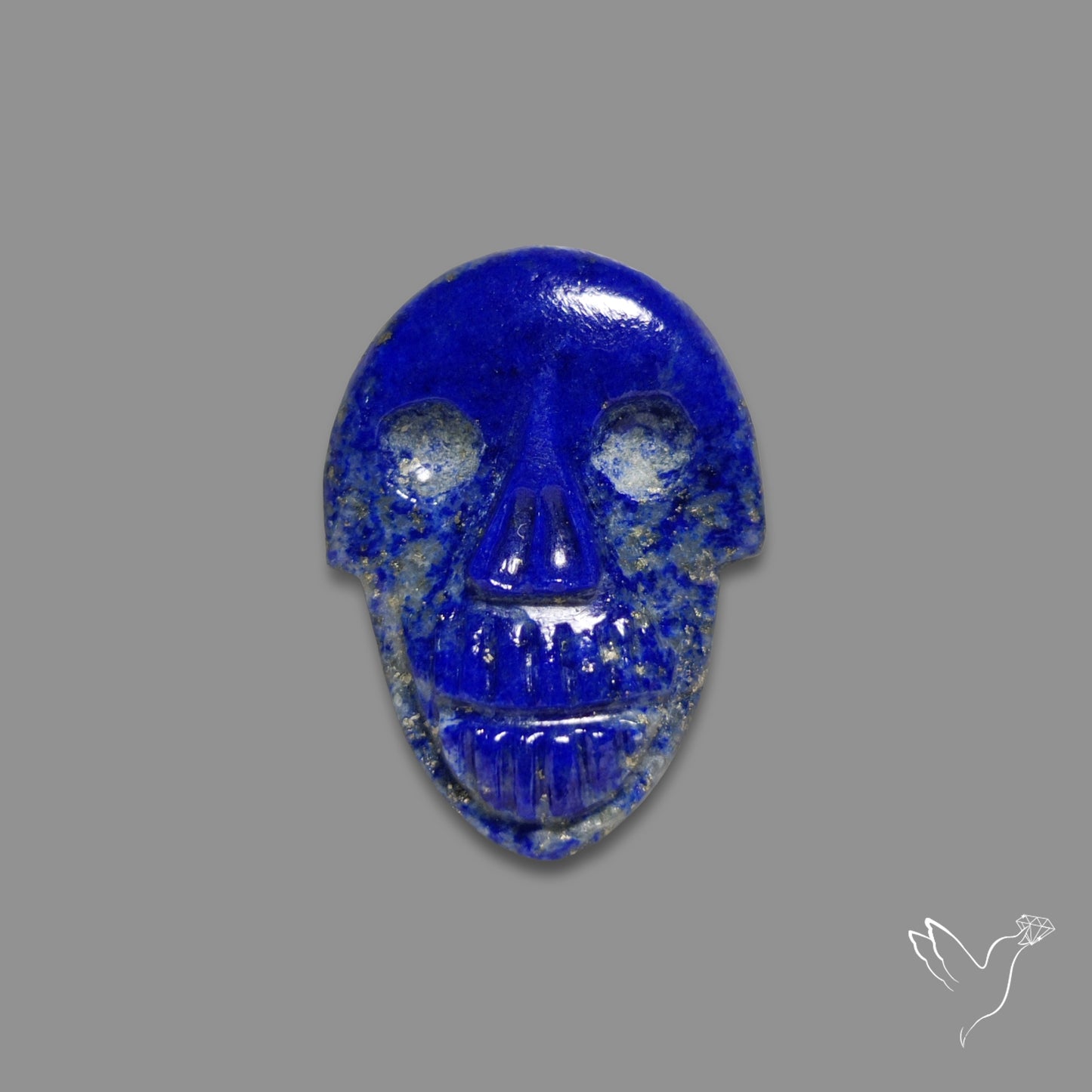 Lapis Lazuli Skelton Face