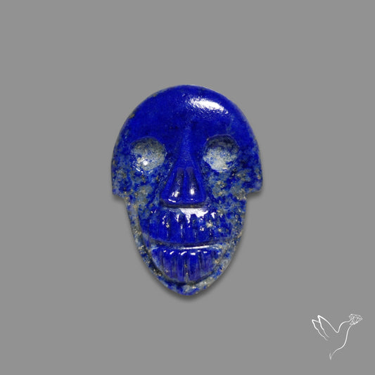Lapis Lazuli Skelton Face