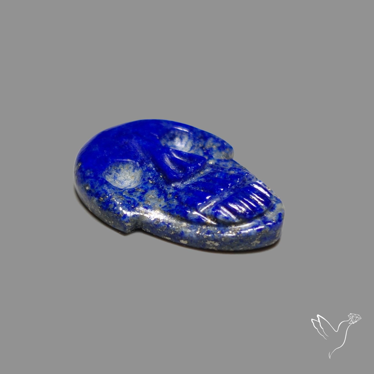 Lapis Lazuli Skelton Face