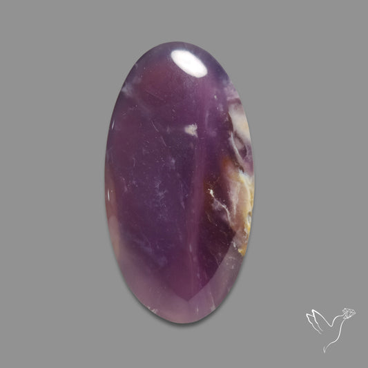 Purple Java Chalcedony Cabochon