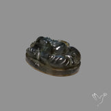 Blue Labradorite Ganesha Carving