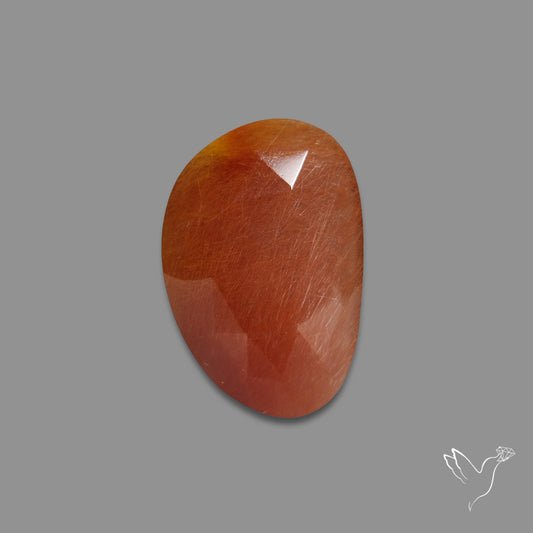 Rose Cut Rabbit Hair Rutilated Quartz