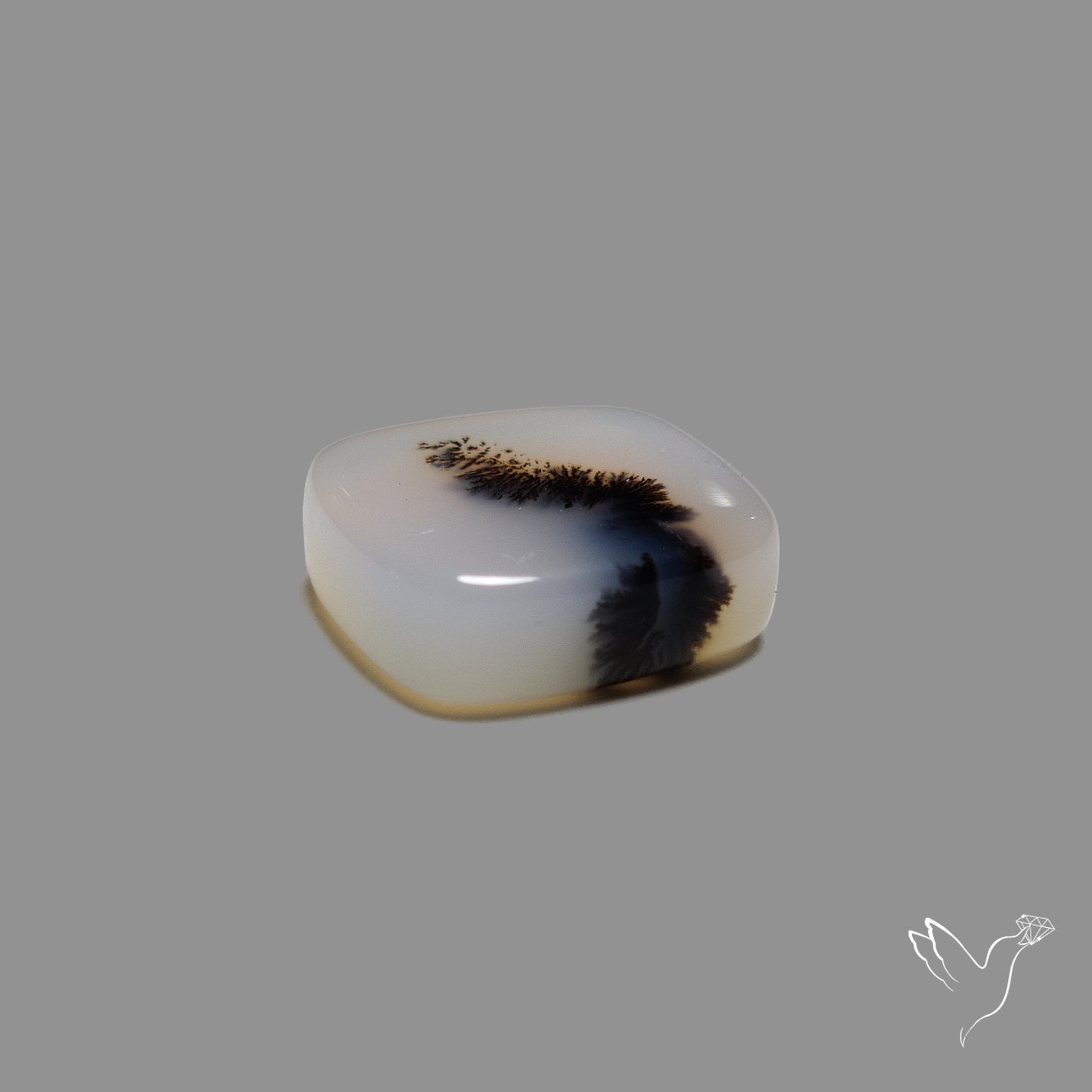 Scenic Agate Cabochon
