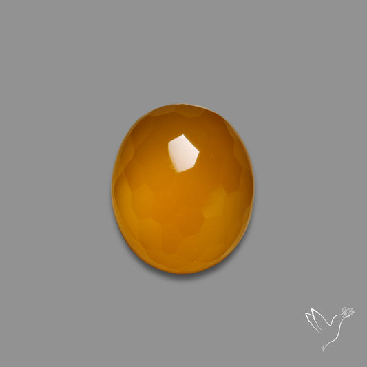 Honeycomb Cut Carnelian Agate