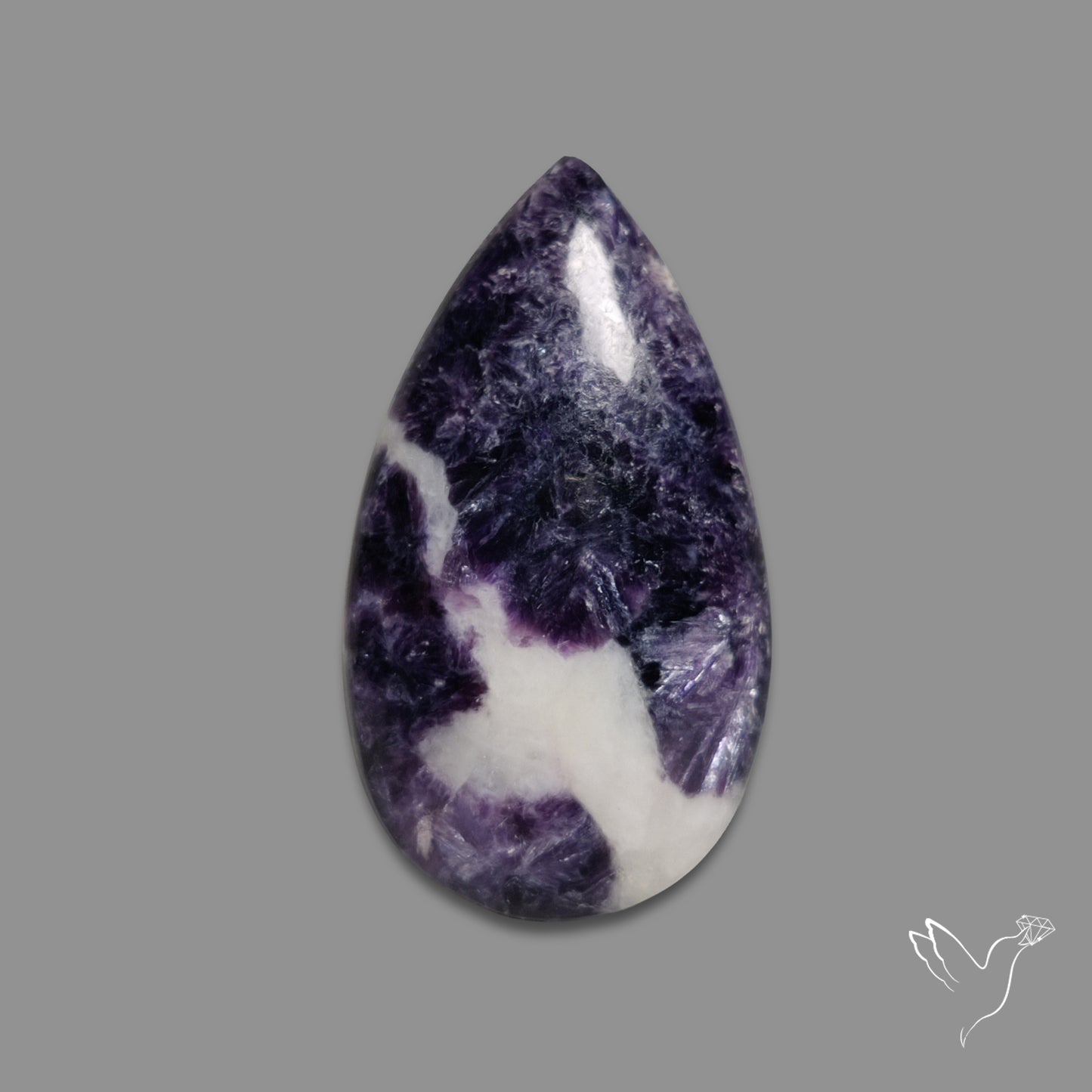 Purple Lepidolite Cabochon