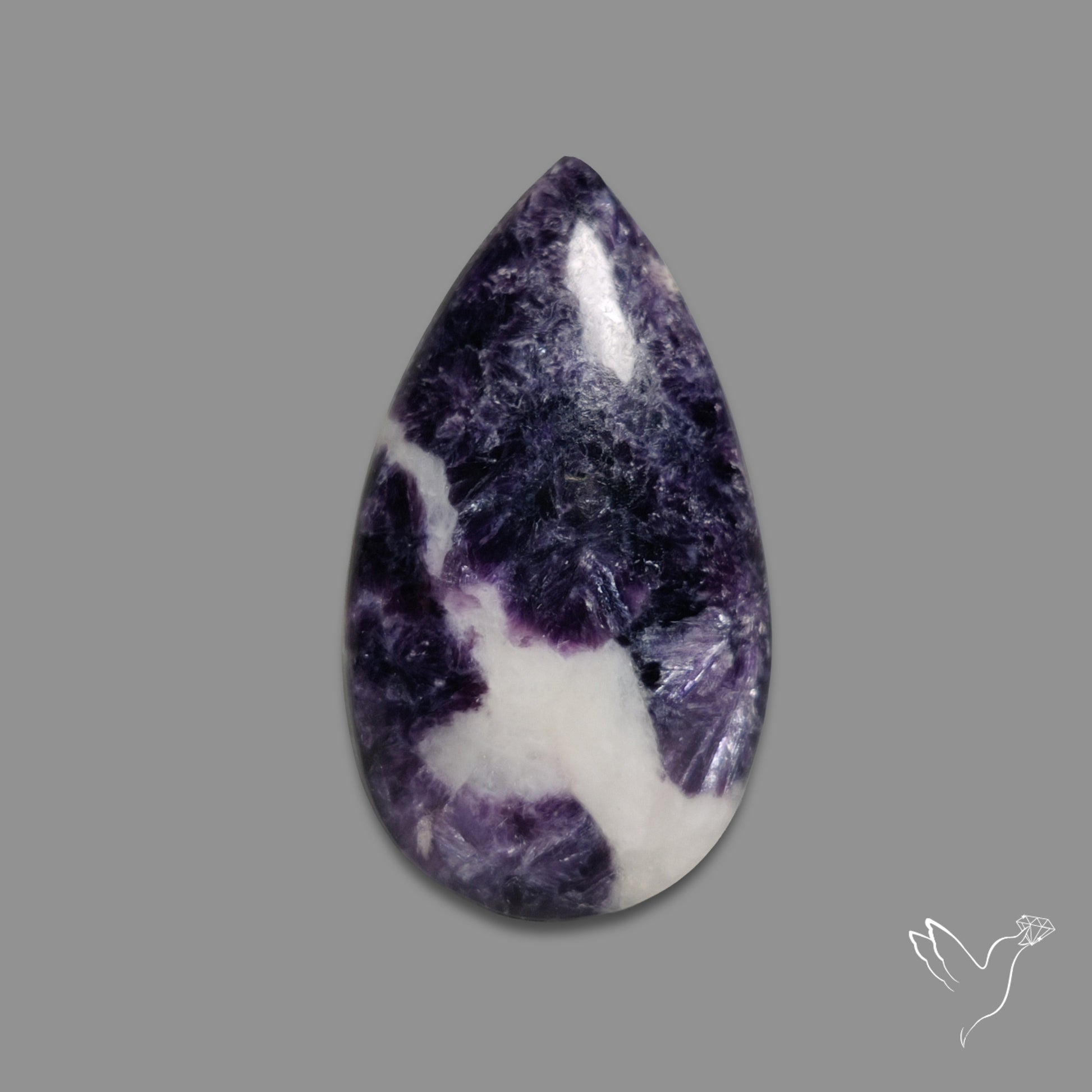 Purple Lepidolite Cabochon