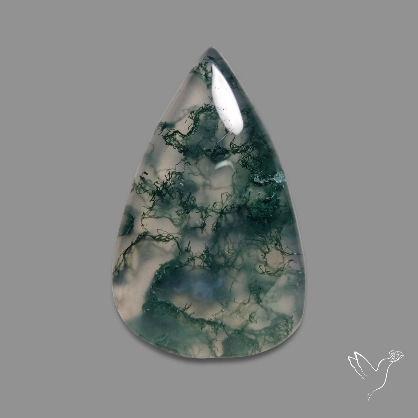 Moss Agate Cabochon