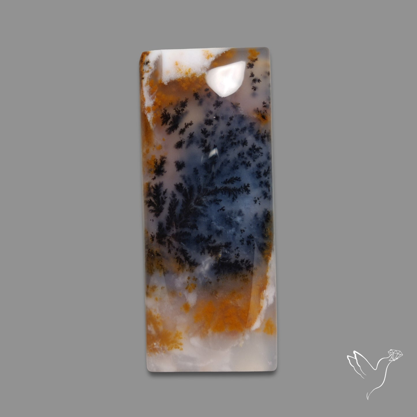 Russian Dendritic Agate Cabochon