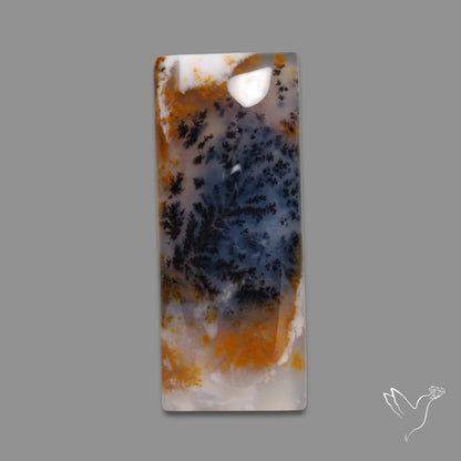 Russian Dendritic Agate Cabochon