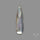 Rose Cut Mother Of Pearl Doublet wtih Quartz