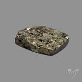 Cubic Pyrite In Basalt Druzy