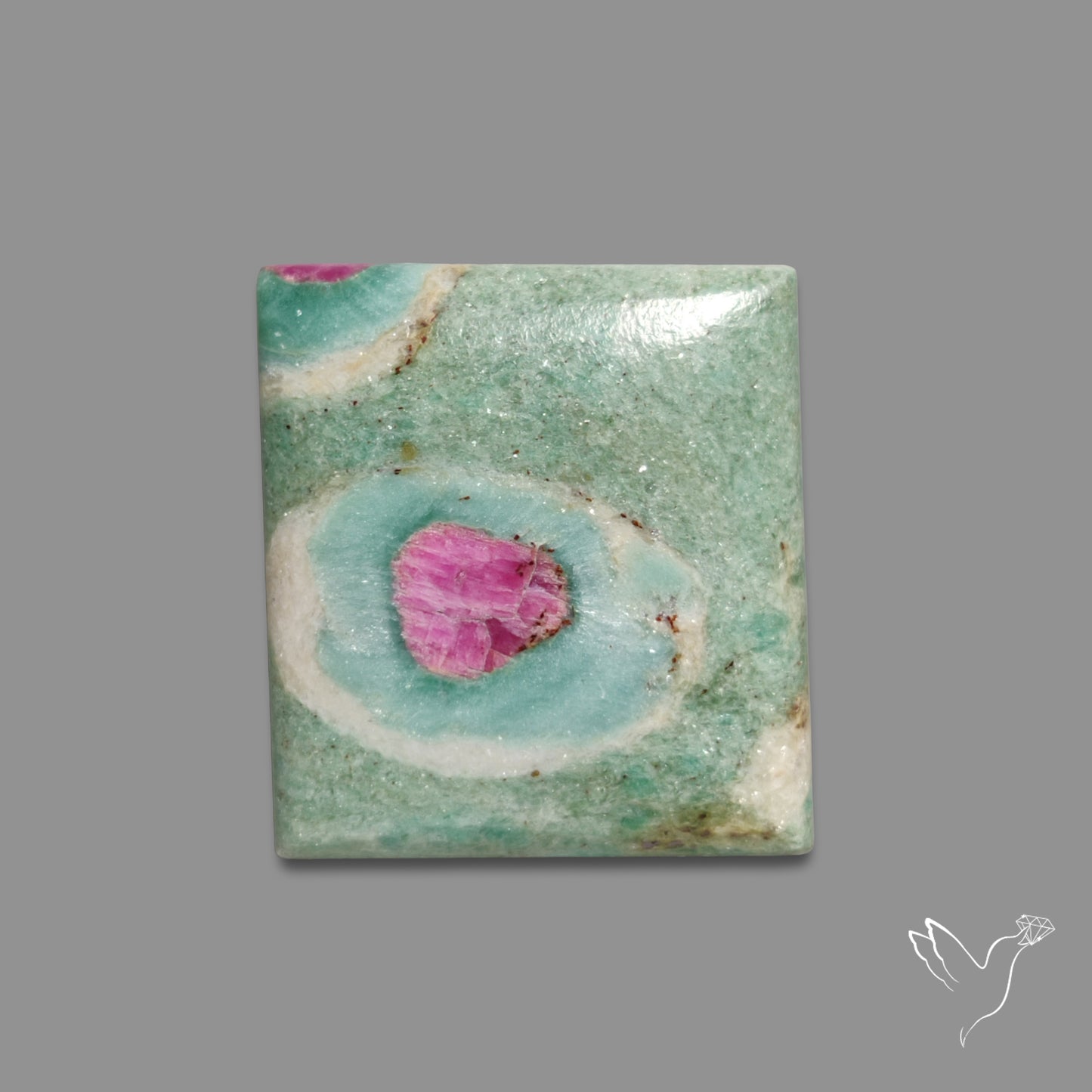 Ruby In Fuchsite Cabochon