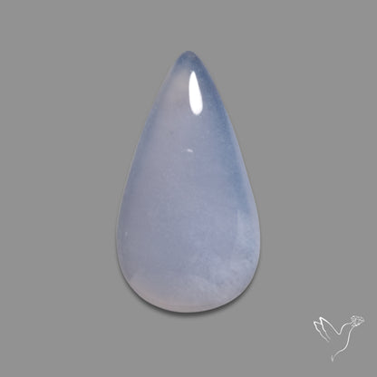 Namibian Blue Chalcedony Cabochon