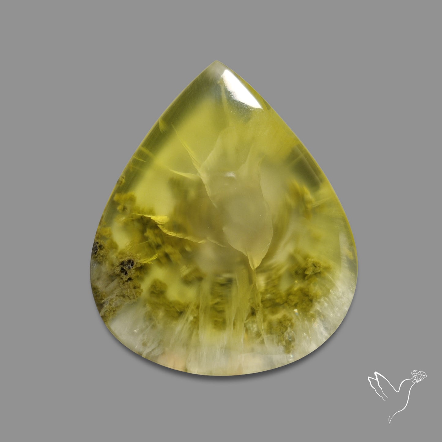 Australian Prehnite Cabochon
