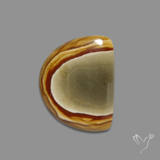 Polychrome Picture Jasper Cabochon