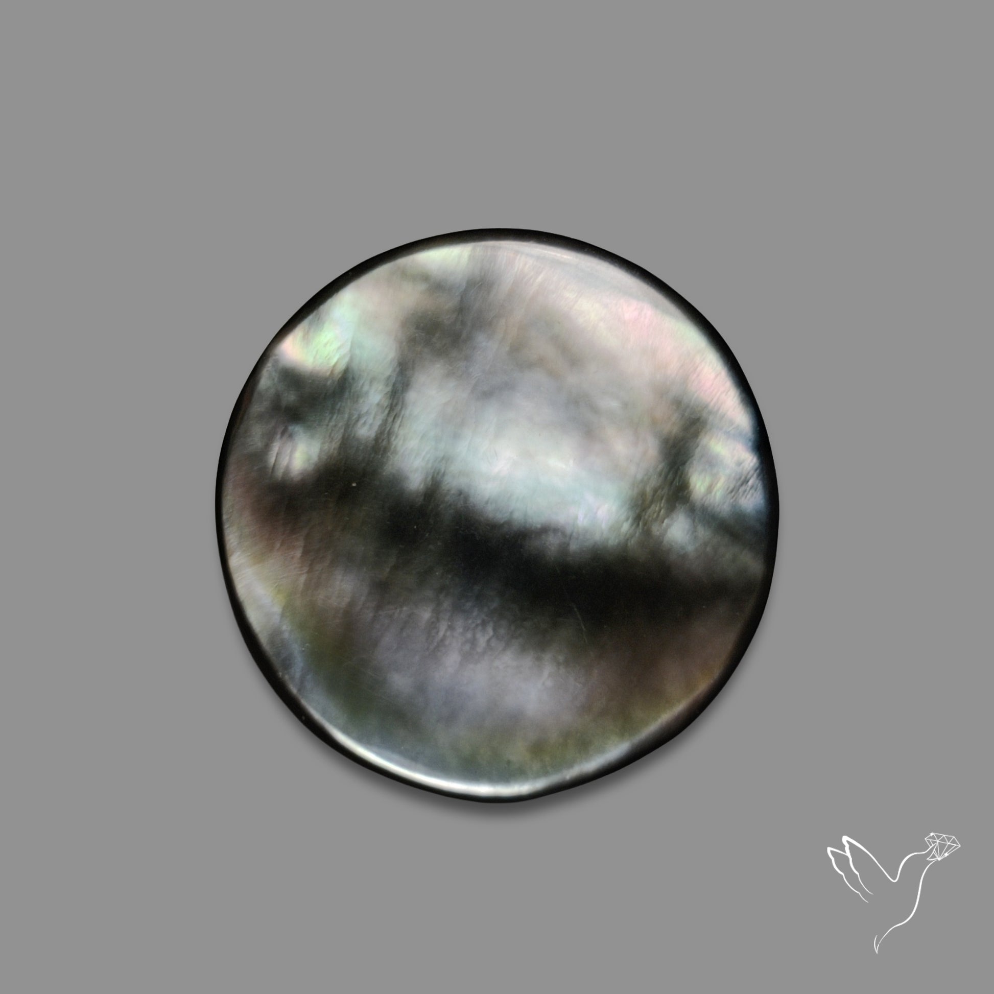 Tahitian Black Mother Of Pearl Cabochon