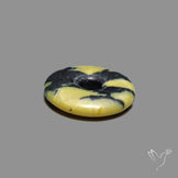 Lizardite Serpentine Doughnut Carved