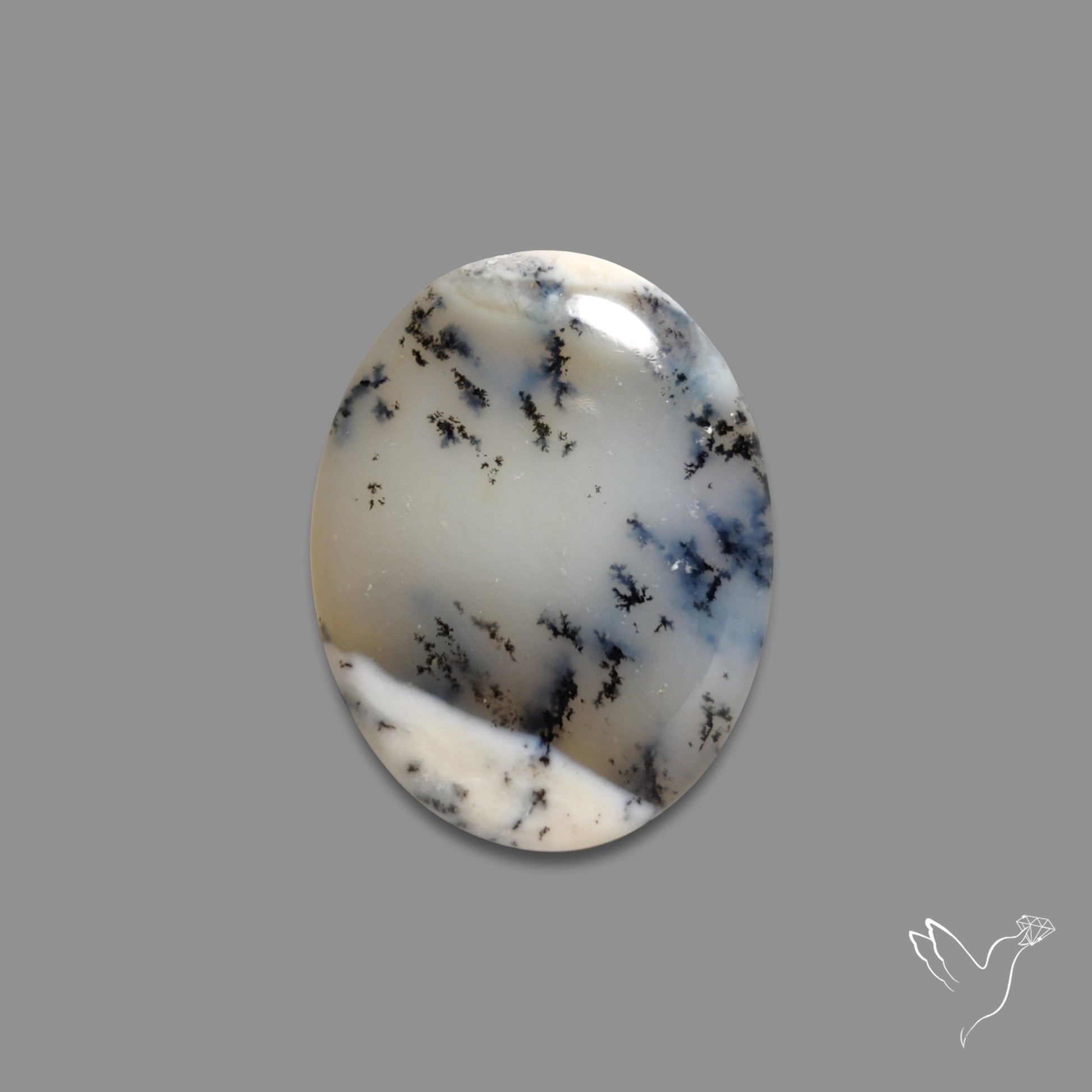 Dendritic Agate Cabochon