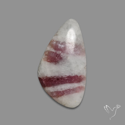Pink Tourmaline In Quartz