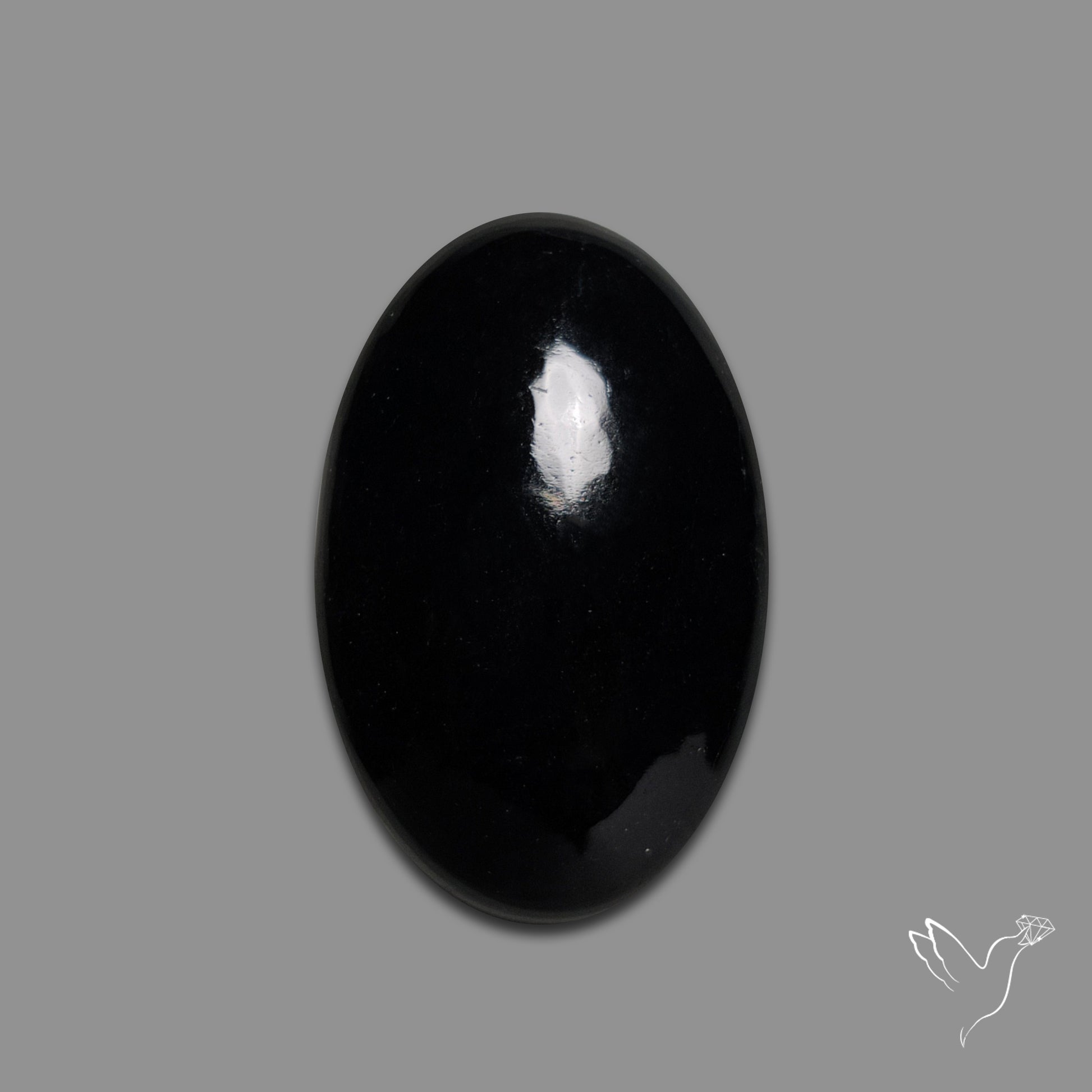Black Tourmaline Cabochon
