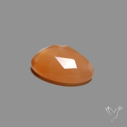 Rose Cut Peach Moonstone